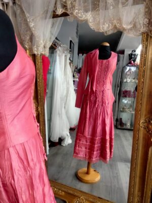 R3 Traje 3 piezas rosa